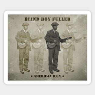 Blind Boy Fuller - American Icon Magnet